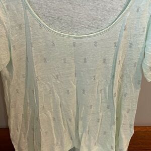 SAINT TROPEZ WEST 100% Linen blouse
